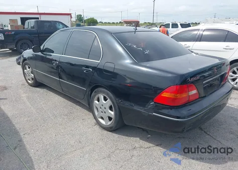 2001 Lexus Ls 430 из США, поврежденный, VIN JTHBN30F910041405